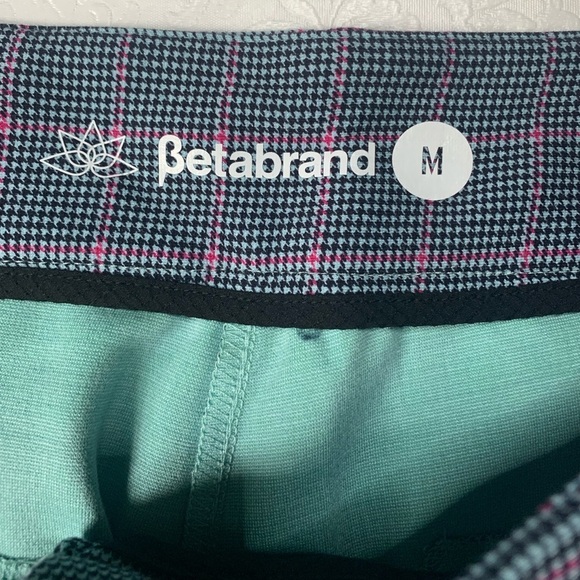 Betabrand Plaid‎ Dress Yoga Pants - Picture 4 of 7